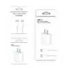 Kit Carregador de Comércio Exterior Pd20W Adequado para Celular Apple Cabeça de Carregamento Rápido Padrão Britânico Padrão Americano Padrão Europeu Cabeça de Carregamento