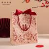 Caixa de Doces para Casamento, Sacola de Doces Dobrável Grátis, Especial para Casamentos Chineses, Caixa de Presente Estilo Novo, Caixa de Doces de Mão de Alta Qualidade