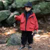 Chaqueta Tres Pruebas para Niños de Primavera y Otoño, Estilo Coreano, Conjunto Elegante y Genial de Dos Piezas para Niños, Ropa de Comercio Exterior para Niños Pequeños