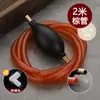 Tubo de drenaje de bola para bandeja de té de cabeza de cobre, tubo de succión de agua, manguera para mesa de té, bola de succión de agua, accesorios para juego de té Kung Fu, tubo de drenaje, bola de drenaje
