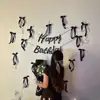 La Bandera de Fiesta de Moños Más Popular de Amazon Decoración de Pared de Fondo para Fiesta de Cumpleaños de Niña Decoración de Atmósfera