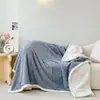 Amazon Comercio Exterior Transfronterizo Tafetán Compuesto Lana de Cordero Manta Doble Cara Manta Manta Otoño e Invierno Manta Cubierta de Doble Capa