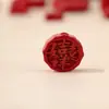 Accesorios de Cuentas de Candado de Ping An con Alto Contenido de Cinabrio Accesorios para Joyería DIY Pulsera Tejida a Mano Cuentas al por Mayor en stock