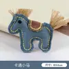 Bufanda de Tela Broche de Oso Dibujo Animado Lindo Colgante para Bolso de Peluche Accesorio de Muñeca Pequeña Pin de Regalo DIY