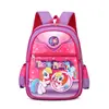 Nueva Mochila de Dibujos Animados de Gran Capacidad Multicapa para Niños, Guardería, Grado 1-5, Comercio Exterior, Explosiones de Hielo y Nieve, Mochila Escolar