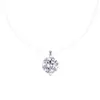 Collar de Lágrimas de Sirena Estilo Tiktok, Colgante de Moissanita Color D de Gama Alta Nicho, Joyería de Cadena para Clavícula de Plata de Ley 925