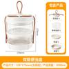 Lonchera de vidrio ultraligera para trabajadores de oficina, apta para microondas, calentada, arroz tropical sellado fresco, fruta, picnic, comida ligera, lonchera