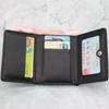 Carteira Simples Nova Moda Transfronteiriça Feminina Masculina Porta-moedas Curto Carteira Tríplice Porta-cartões Múltiplos Carteira de Estudante