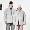 Nueva Chaqueta Gruesa de Algodón para Pareja Otoño e Invierno con Cuello Alto, Abrigo de Algodón Casual Versátil, Ropa de Abrigo de Marca de Moda para Estudiantes