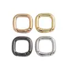 Anillo de Resorte Abierto en Forma de D Aleación de Zinc Accesorios de Ferretería para Equipaje Hebilla D Abierta Accesorios Metálicos para Bolsos Hebilla de Correa de Hombro