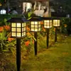 5 Luces Solares Nuevas para Exteriores para Uso Doméstico, Luces de Jardín, Paisajismo de Patios Pequeños, Iluminación Ambiental, Luces de Pilar, Luces para Césped