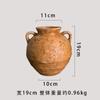 Vaso Cerâmico Japonês Retrô Manuscrito Ornaments Decorações para Sala de Estar, Casa de Hóspedes, Entrada Ornamentos de Mesa com Vento Antigo e Silencioso