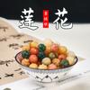 Precio al por mayor para cuentas sueltas en stock: Colgantes de Cuentas de Loto Raíz de Bodhi, Cuentas Naturales para Pulseras DIY, Accesorios de Cuentas Budistas