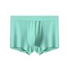 Roupa Íntima Masculina Shorts de Seda Gelada Cintura Média Verão Grafeno Antibacteriano Boxer Masculino Cor Sólida Verão Promoção