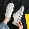 Zapatos de Lona Blancos con Velcro de Grulla de Papel para Estudiantes Mujeres, Versión Coreana Ulzzang Versátiles Zapatillas Nuevas Otoño 2026, Estilo Ins