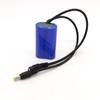 Caixa de som Bluetooth 7.4V 18650 luz para pesca noturna equipamento de monitoramento solar pack de bateria de lítio recarregável de grande capacidade