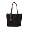 Bolso Bandolera Hombro Casual Versátil Estilo Japonés Yuezzi Patchwork Color-Block para Mujer, Bolso Tote Ligero de Nailon, Moderno 2026