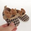 Zapatos de bebé de otoño 2022, nuevos, con lazo, suela de goma suave, antideslizantes, para mujer, zapatos de princesa, zapatos de bebé
