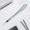 Cordón para Insignia de Trabajo Tarjeta Escolar Marca de Fábrica Tarjeta de Estudiante Cigarrillo Electrónico Nuevo Color Sólido Hebilla de Avión Cordón con Ventilador Pequeño Venta al por Mayor