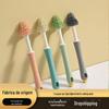 Bebê Garrafa de silicone Cabeça de escova pequena alça reta Escova de chupeta de bebê Cabeça de escova pequena fácil de limpar Cabeça de escova pequena única