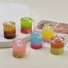 Accesorios de Resina DIY de Dibujos Animados, Taza de Batido, Pasador de Pegamento de Crema, Funda de Teléfono, Hebilla de Zapato, Llavero, Accesorios de Colgante