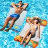 Hamaca Inflable Personalizada Licheng Reclinable Flotante para Agua con Red Piscina Inflable Flotador de Agua Cama Flotante para Piscina