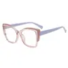 Nuevo marco TR gafas anti luz azul para mujer cuadradas moda marco para gafas de miopía simple europeo y americano INS gafas lisas