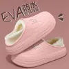 Pantuflas de algodón impermeables para hombre, nuevo estilo otoño/invierno 2026, con suela gruesa, antideslizantes, cálidas y cómodas para uso en interiores