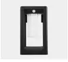 Lámpara Solar Nueva Personalizada Transfronteriza Decoración de Patio Cabezal de Columna Cuadrada LED Lámpara Solar de Pared Sensor Lámpara de Jardín