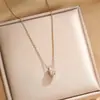 Collar simple estilo Ins con micro-pavé de diamantes, serie de cintura delgada para niñas, cadena de clavícula versátil personalizada, mismo estilo que Xiaohongshu