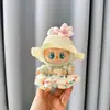 Solo ropa] la primera y segunda generación Labubu muñeco tela tela colgante correa falda sentada fiesta ángel lazo adorable