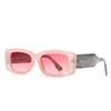 9250 Gafas de Sol Modernas Retro de Marca Grande INS Color Tinta Feng Shui Gafas de Sol Versátiles de Moda para Mujer Espejo Plano Anti-luz Azul