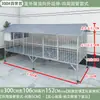 Galinheiro Galvanizado Grande para Exterior, Espessado e Durável, à Prova de Chuva, à Prova de Doninhas, Adequado para Criar Coelhos, Patos e Pombos