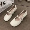 2026 Nova Primavera Suave Estilo Francês Inspirado em Chanel Sapatilhas Mary Jane Rasas e Macias com Solado Macio para Gestantes para Uso Diário