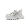 Zapatillas para Niña 2026 Verano Nuevo Estilo Estilo Princesa Diamante Brillante Zapatos de Papá Transpirables de Malla Zapatos Casuales para Bebé