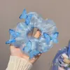 Elástico de Cabelo Estilo Relaxado, Acessório de Cabelo Grande Estilo Coreano, Prendedor de Cabelo de Luxo para Meninas, Corda de Cabelo, Elástico de Cabelo, Acessório de Cabelo