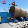 Posicionador de Estrutura de Rolo de Soldagem Estrutura Operacional Dupla Posição Suprimentos do Fabricante Linha de Produção de Torre Eólica Plataforma Rotativa