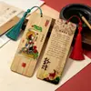 Estilo Chino Creativo Marcador de Bambú Atracciones Turísticas Gansu Dunhuang Mural Grutas de Mogao Figura Voladora Wenchuang Pequeño Regalo