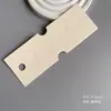 Papel vainilla juego completo de tarjetas de accesorios aretes aretes collar pinza para el pelo pulsera liga para el pelo anillo broche tarjeta de papel