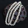 A + Bodhi Xingyue al por mayor Bodhi de Hainan enero lunar Cuentas molidas en seco de Gaomi Pulsera Shun Bai 108 Cuentas