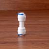 1544 purificador de água PE tubo de 2 pontos em forma de conector rápido bidirecional torneira filtro acessórios dispensador de água