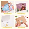 Cartão de Dia do Professor DIY com toque de luxo, um pequeno cartão dobrável escrito à mão para expressar gratidão aos professores e enviar votos de felicidades