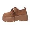 Sapatos Canguru Versáteis Femininos Tudo Incluído Sapatos Birkenstock de Solado Grosso Nova Coleção Primavera/Verão 2025 Mocassins Casuais Retrô