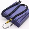 Estilo étnico cuerda trenzada hecha a mano línea de ágata jade semiacabada colgante para el cuello joyería ajustable cuerda para colgante de jade venta al por mayor