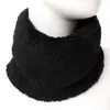 Nuevo calentador de cuello térmico de lana de cordero para invierno, elegante y versátil, adecuado para ciclismo al aire libre, protección para el cuello a prueba de viento y frío para mujeres