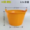 Balde de Tendão Durável, Balde de Argamassa Espessado para Obra, Balde Pequeno de Plástico, Balde Redondo para Flores, Balde de Água Doméstico