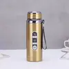 Taza Térmica de Acero Inoxidable 316 de Gran Capacidad Olla Estrella Regalo de Negocios Taza de Agua Kettle Deportivo Portátil para Exteriores con Correa