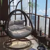 Cadeira Suspensa de Rattan para Uso Doméstico, Cadeira Suspensa para Varanda Interna, Cadeira Suspensa Ninho de Pássaro para Pátio, Cadeira de Balanço Dupla, Rede Preguiçosa