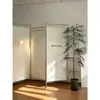 Eixo Óptico Criativo DIY Tela Móvel de Três Dobras para Divisória de Entrada de Sala de Estar Doméstica Suporte Decorativo Portátil para Sala de Estar Varanda