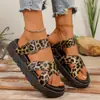 2025 Sandalias de Plataforma Gruesa de Verano Europeas y Americanas para Mujer Moda Banda Única Hebilla Plataforma de Playa Sandalias Transfronterizas para Mujer